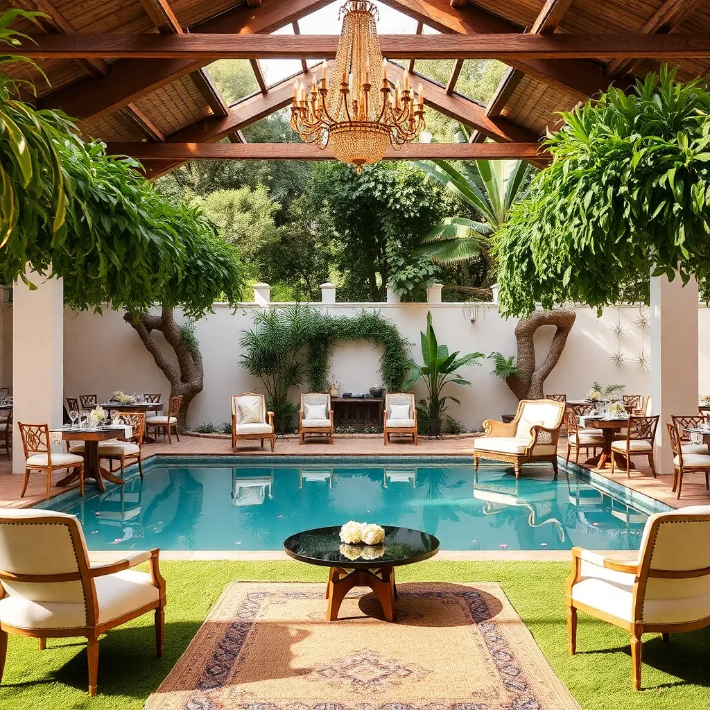 Anturios Salón Y Jardín