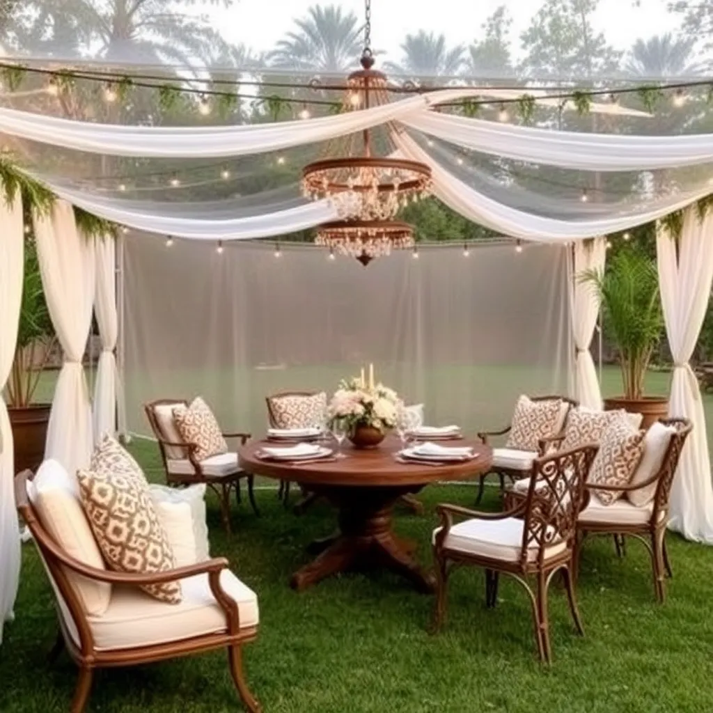 Fiesta Campestre Salón Y Jardin
