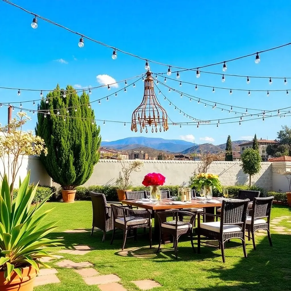 Libélulas Terraza Jardín