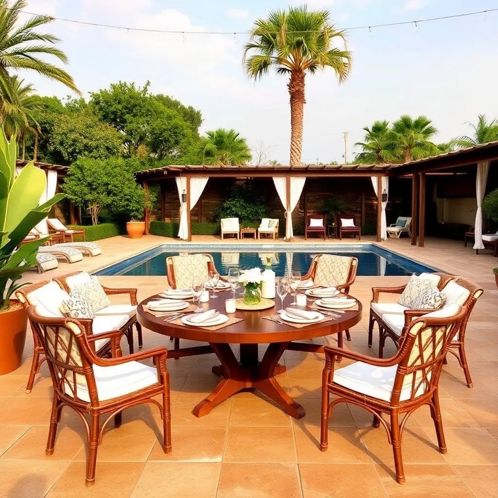 Terraza & Piscina San Rafael